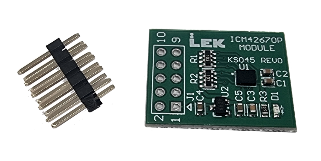 ICM-42670P IMU Module — 6-axis gyroscope and accelerometer breakout