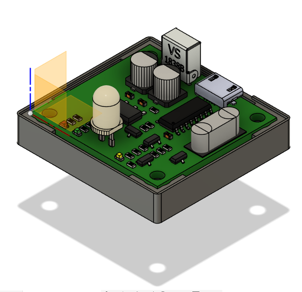 PCB in base
